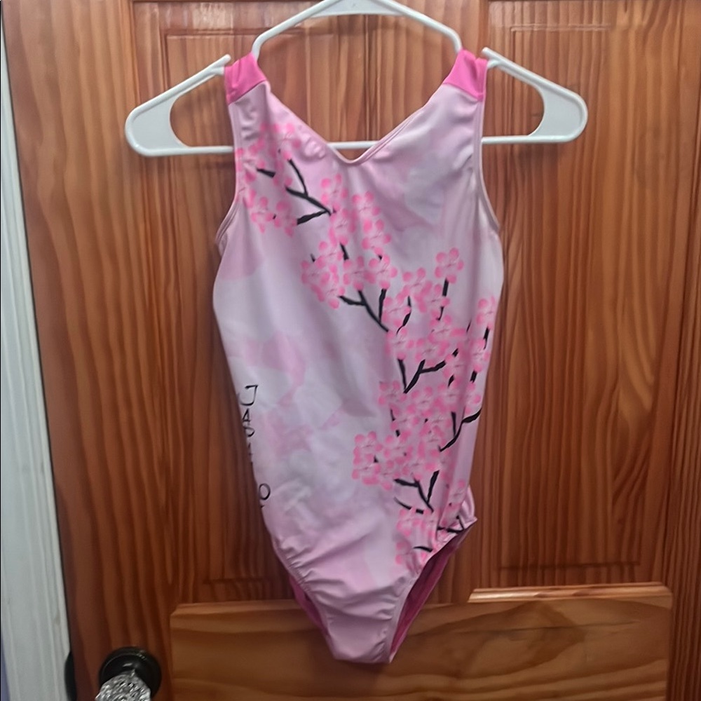Gk Elite Japan 2020 Pink Blossom Leotard